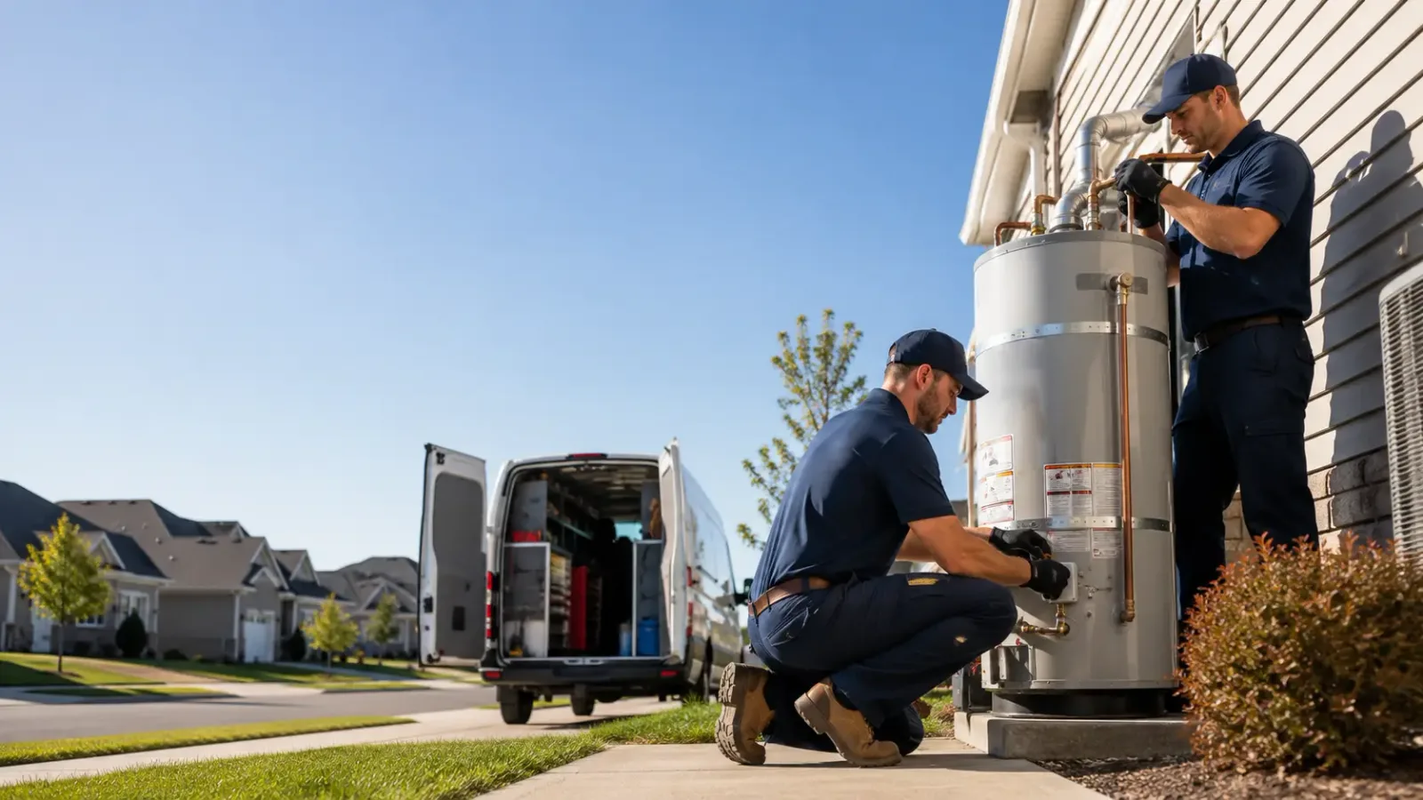 Water Heater Installation in Sherman, ME